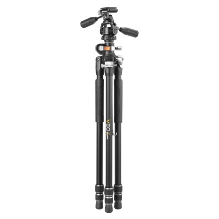 Vanguard Veo 3+ 263APS - Trípode de aluminio, rótula de 3 vías y columna descentrable