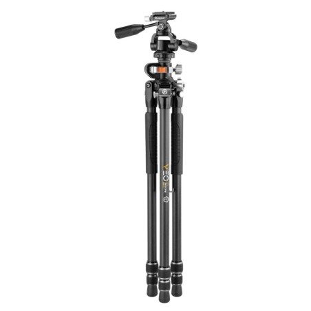 Vanguard Veo 3+ 263CPS - Trípode de fibra de carbono, rótula de 3 vías y columna descentrable