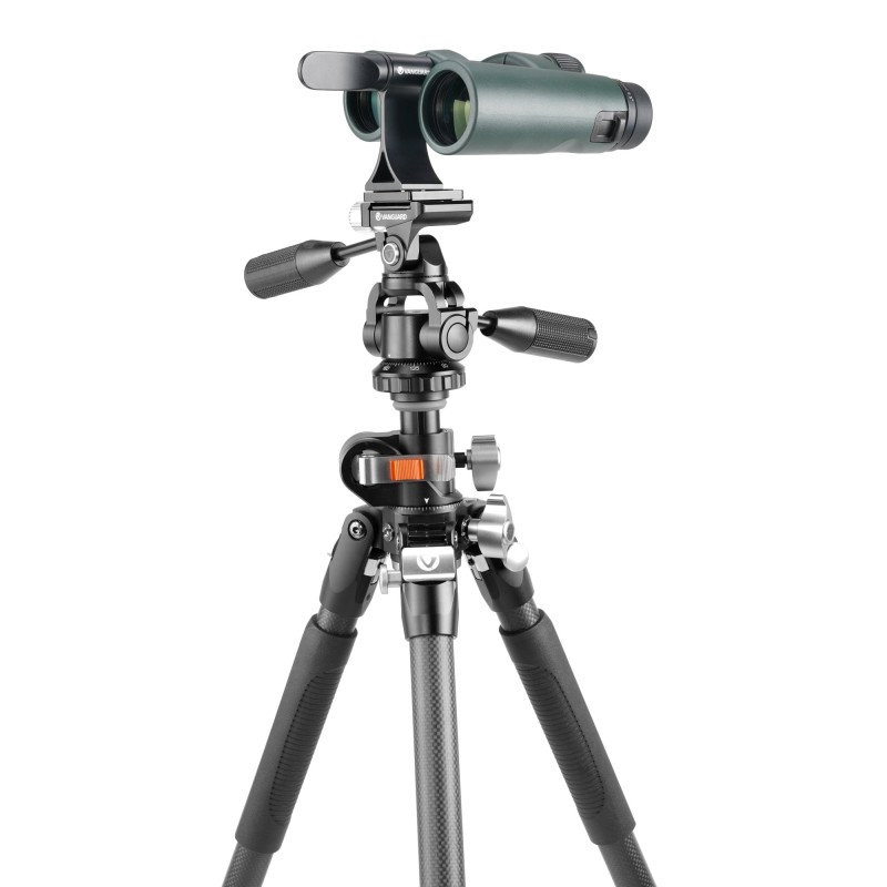 Vanguard Veo 3+ 263CPS - Trípode de fibra de carbono, rótula de 3 vías y columna descentrable