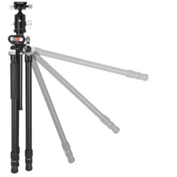 Vanguard Veo 3+ 303ABS - Trípode de aluminio, rótula de bola 2 ejes