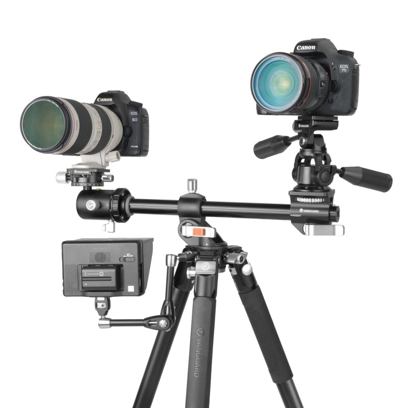 Vanguard Veo 3+ 303CBS - Trípode de carbono, rótula de bola 2 ejes