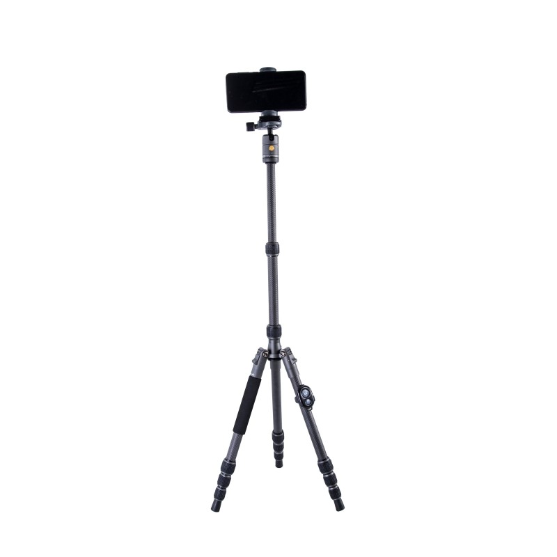 Vanguard Veo 3GO 204CB - Trípode de viaje de carbono, rótula de bola