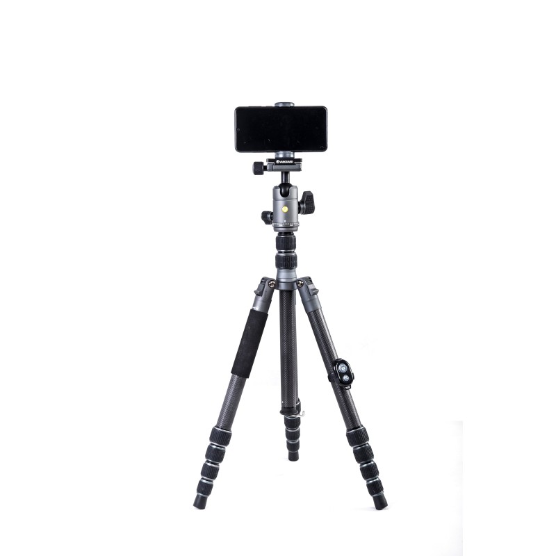Vanguard Veo 3GO 265HCB - Trípode de viaje de carbono, rótula de bola