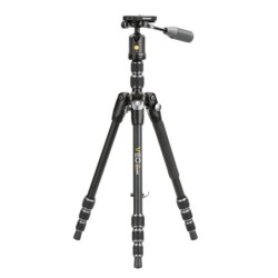 Vanguard Veo 3T 204ABP - Trípode de viaje de aluminio, rótula de bola