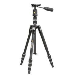 Vanguard Veo 3T 204ABP - Trípode de viaje de aluminio, rótula de bola