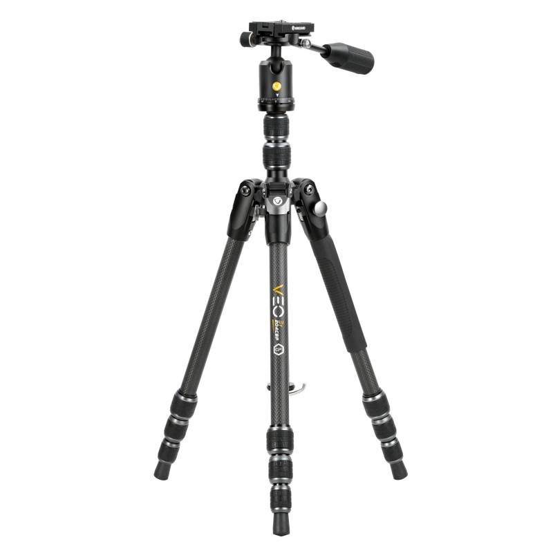 Vanguard Veo 3T 204CBP - Trípode de viaje de carbono, rótula de bola