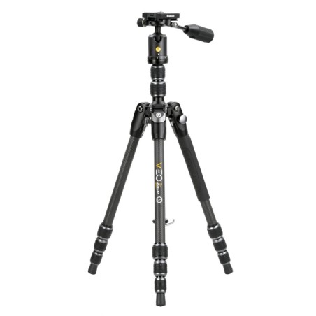 Vanguard Veo 3T 204CBP - Trípode de viaje de carbono, rótula de bola
