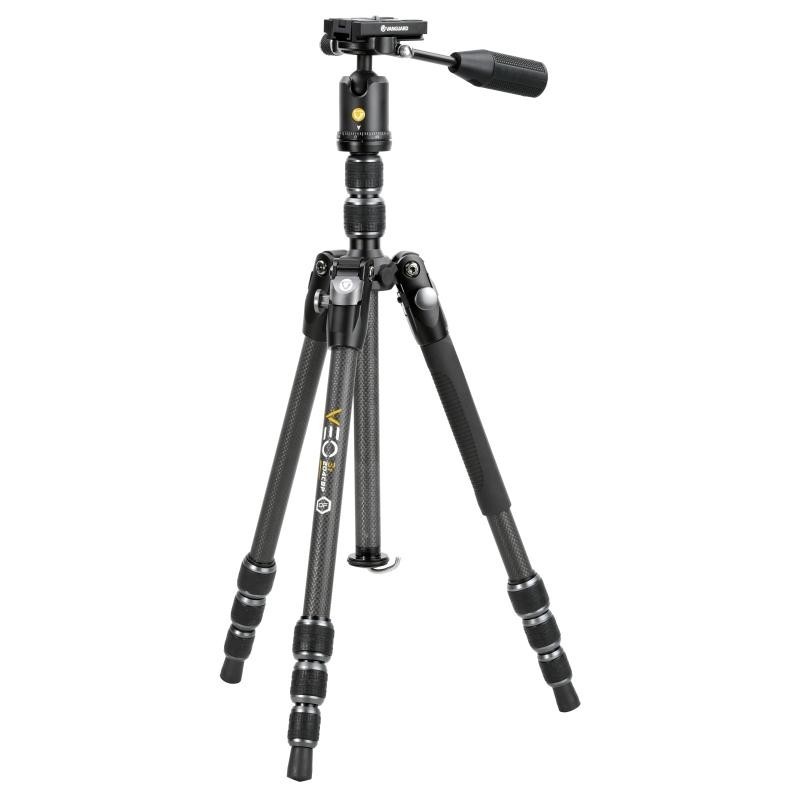 Vanguard Veo 3T 204CBP - Trípode de viaje de carbono, rótula de bola