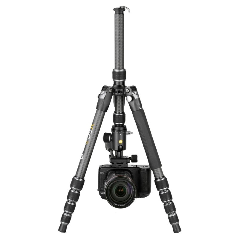 Vanguard Veo 3T 204CBP - Trípode de viaje de carbono, rótula de bola