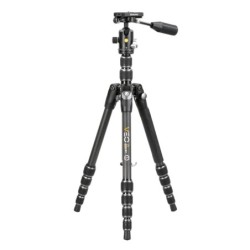 Vanguard Veo 3T 235CBP - Trípode de viaje de carbono, rótula de bola