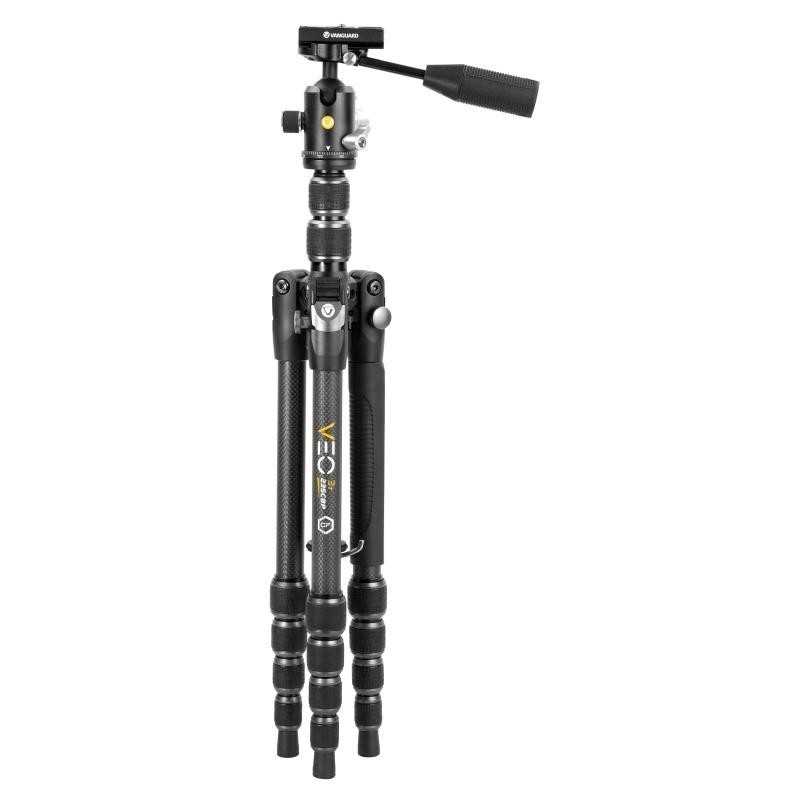 Vanguard Veo 3T 235CBP - Trípode de viaje de carbono, rótula de bola