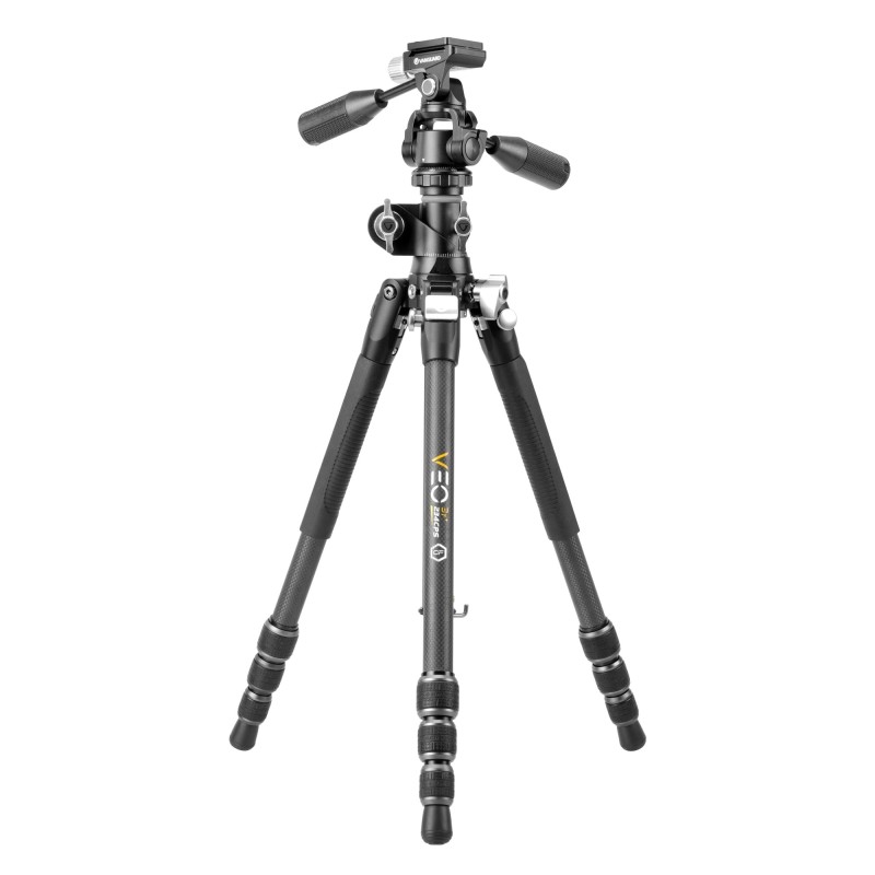 Vanguard Veo 3T+ 234CPS - Trípode de fibra de carbono, rótula de 3 vías