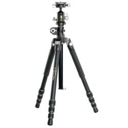 Vanguard Veo 3T+ 264AB - Trípode de aluminio, rótula de bola de doble eje