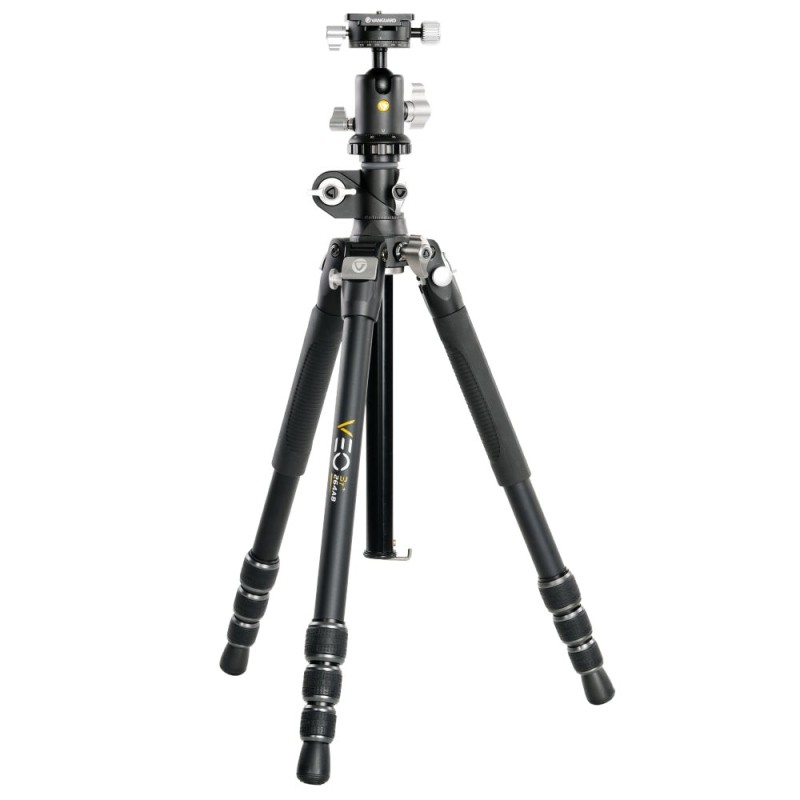 Vanguard Veo 3T+ 264AB - Trípode de aluminio, rótula de bola de doble eje