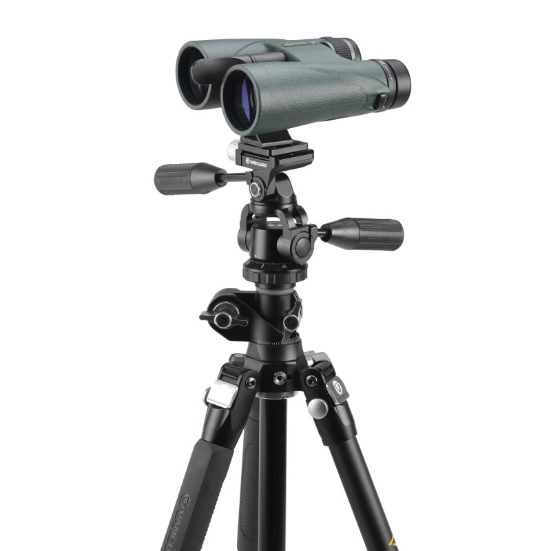 Vanguard Veo 3T+ 264APS - Trípode de aluminio, rótula de 3 vías y columna descentrable