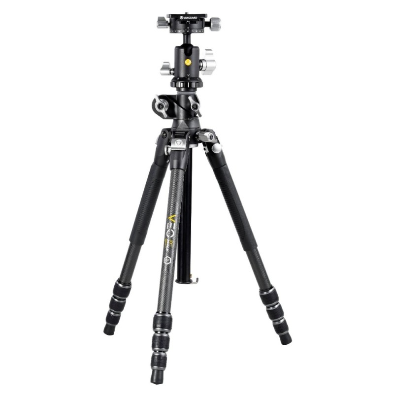 Vanguard Veo 3T+ 264CB - Trípode de carbono, rótula de bola de doble eje