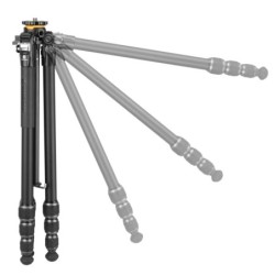 Vanguard Veo 5 234AB110S - Trípode de viaje de aluminio, rótula de bola