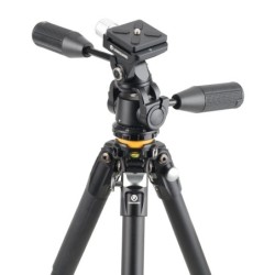Vanguard Veo 5 234APS36 - Trípode de viaje de aluminio, rótula de 3 vías