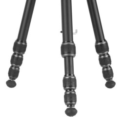 Vanguard Veo 5 234APS36 - Trípode de viaje de aluminio, rótula de 3 vías
