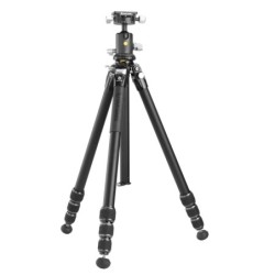 Vanguard Veo 5 264AB160S - Trípode de viaje de aluminio, rótula de bola