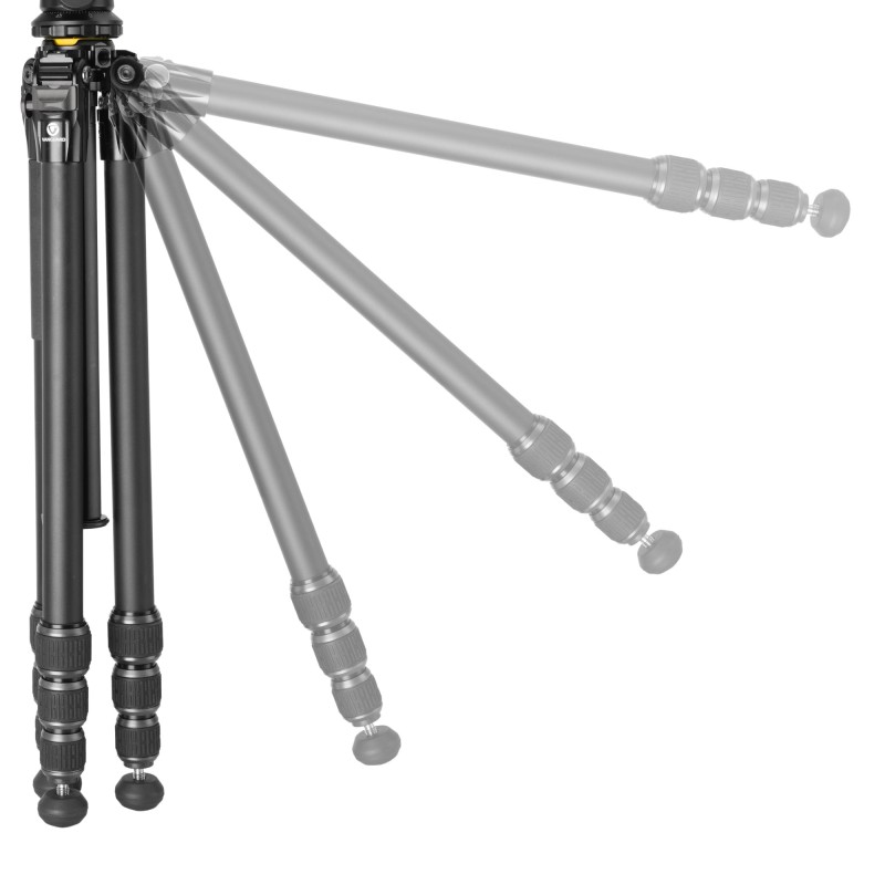 Vanguard Veo 5 264AO28 - Trípode de viaje de aluminio, rótula de observación