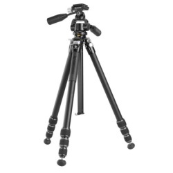 Vanguard Veo 5 264APS38 - Trípode de viaje de aluminio, rótula de 3 vías