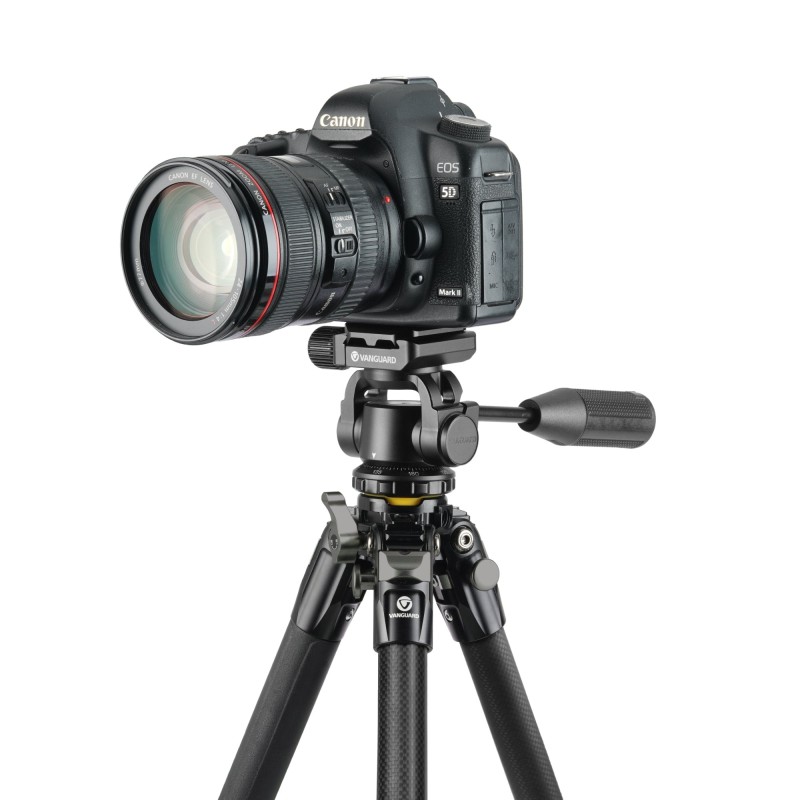 Vanguard Veo 5 264CO28 - Trípode de viaje de carbono, rótula de observación