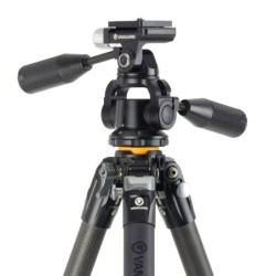 Vanguard Veo 5 264CPS38 - Trípode de viaje de carbono, rótula de 3 vías