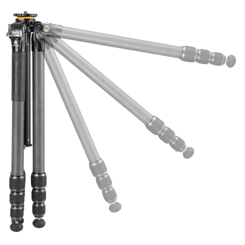 Vanguard Veo 5 304CB250S - Trípode de viaje de carbono, rótula de bola