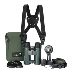 Vanguard Veo HD 8420BDL - Kit de Prismáticos ED 8x42