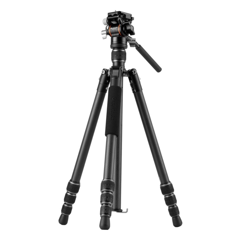 Vanguard Vesta GO 234CV10 - Trípode de viaje de carbono, rótula de vídeo