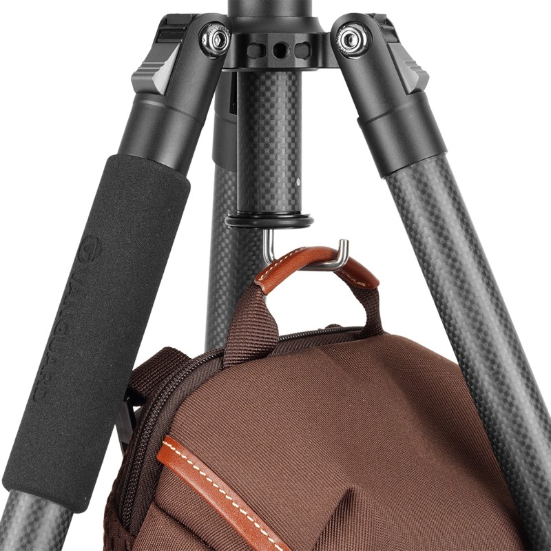 Vanguard Vesta GO 234CV10 - Trípode de viaje de carbono, rótula de vídeo