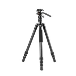 Vanguard Vesta GO 264CV12 - Trípode de viaje de carbono, rótula de vídeo