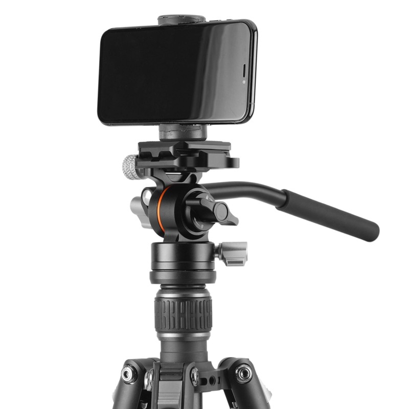 Vanguard Vesta GO 264CV12 - Trípode de viaje de carbono, rótula de vídeo
