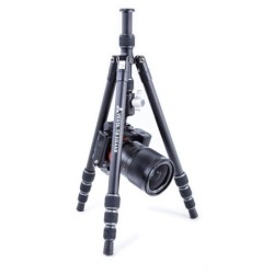 Vanguard Vesta TB 204AB - Trípode de viaje de aluminio