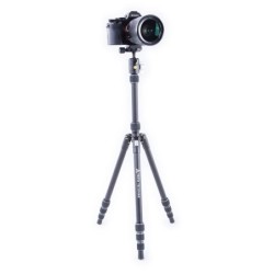 Vanguard Vesta TB 204AB - Trípode de viaje de aluminio