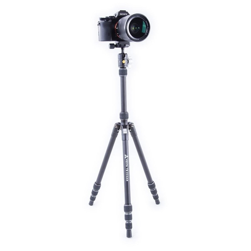 Vanguard Vesta TB 204AB - Trípode de viaje de aluminio