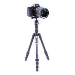 Vanguard Vesta TB 204ABS - Trípode de viaje de aluminio