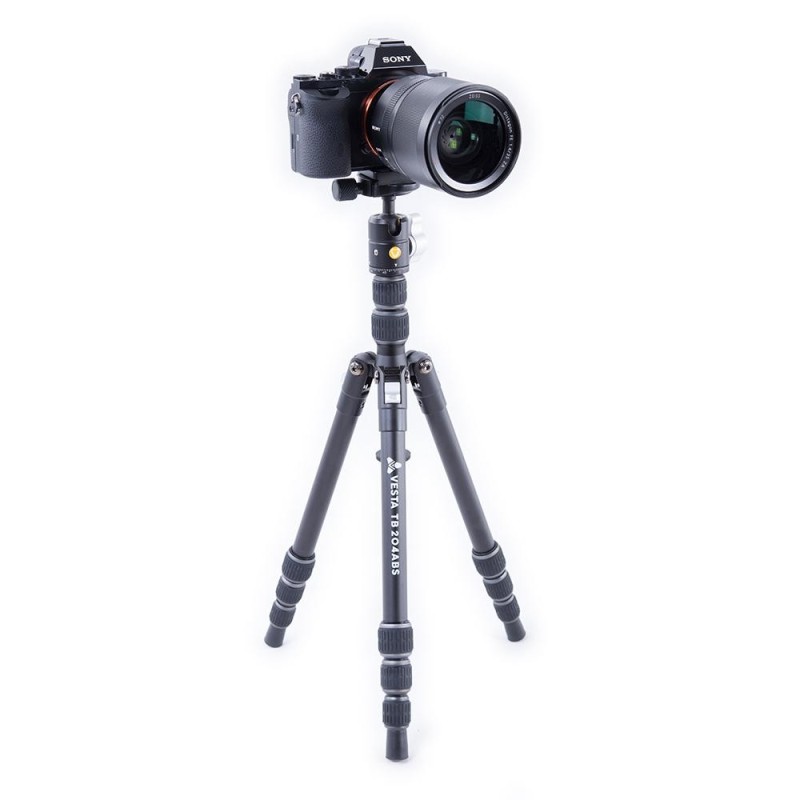 Vanguard Vesta TB 204ABS - Trípode de viaje de aluminio