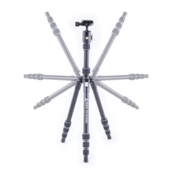Vanguard Vesta TB 204ABS - Trípode de viaje de aluminio