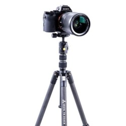 Vanguard Vesta TB 204CB - Trípode de viaje de carbono