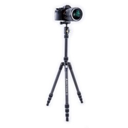 Vanguard Vesta TB 204CB - Trípode de viaje de carbono