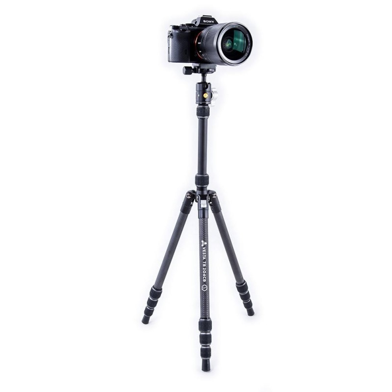 Vanguard Vesta TB 204CB - Trípode de viaje de carbono