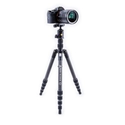 Vanguard Vesta TB 235CB - Trípode de viaje de carbono