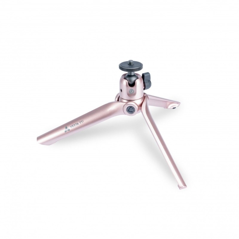 Vanguard Vesta TT1 ROSE - Mini-trípode para cámara y móvil