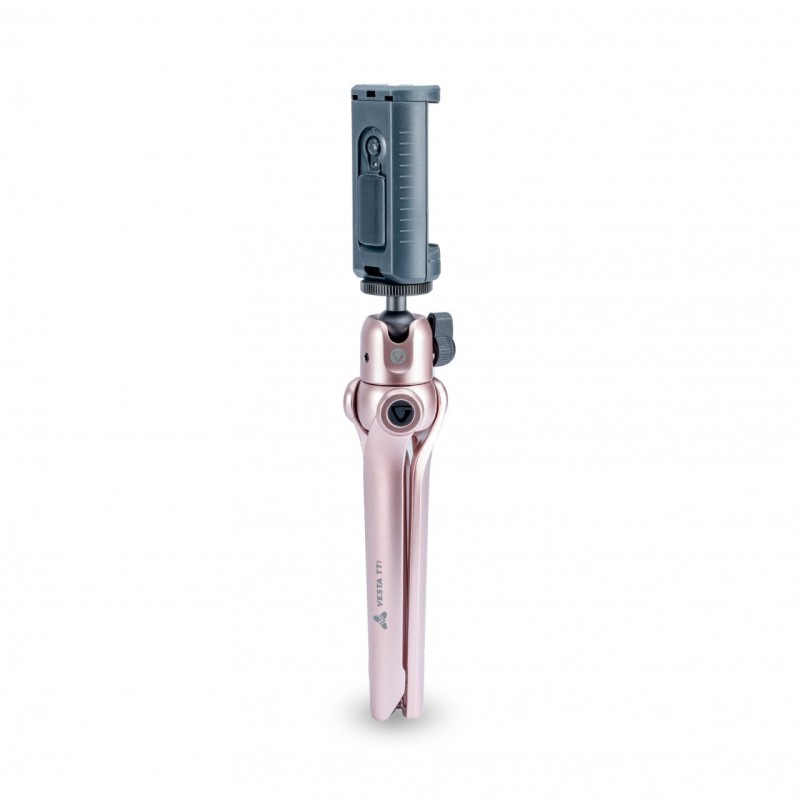Vanguard Vesta TT1 ROSE - Mini-trípode para cámara y móvil
