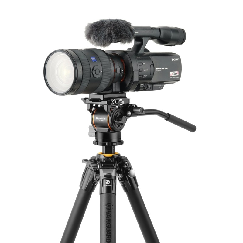 Veo 5 264AV14 - Trípode de vídeo de aluminio, rótula Veo PV-14