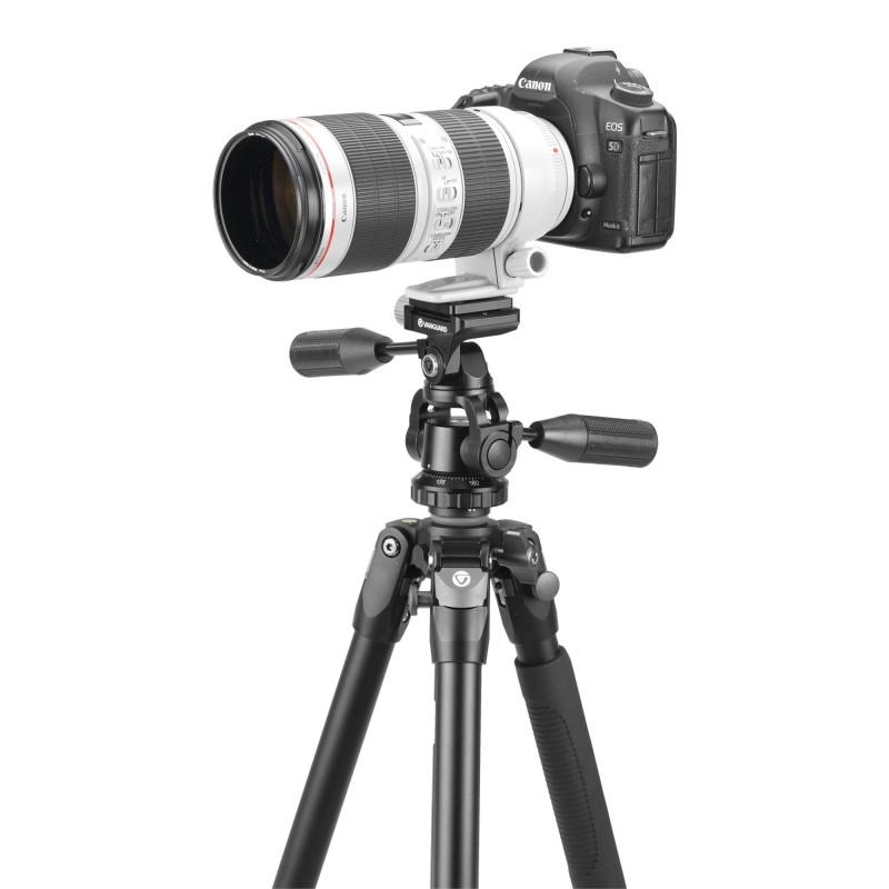 Vanguard Veo 3 264APS - Trípode de aluminio, rótula de 3 vías