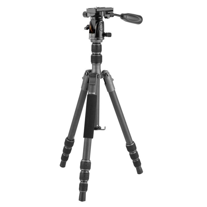 Vanguard Veo 3GO 204CP - Trípode de viaje de carbono, rótula de paneo