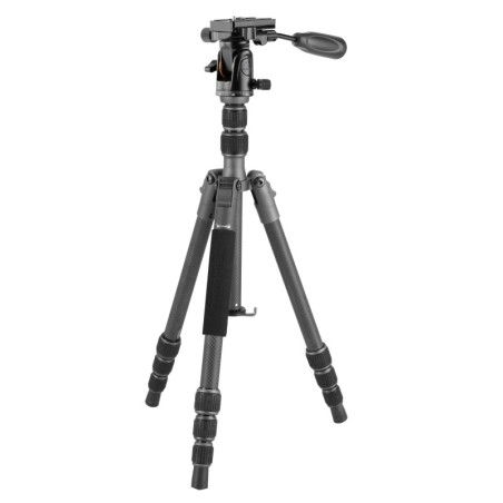 Vanguard Veo 3GO 204CP - Trípode de viaje de carbono, rótula de paneo
